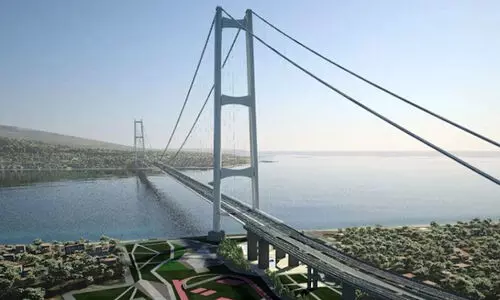 Italy suspension bridge