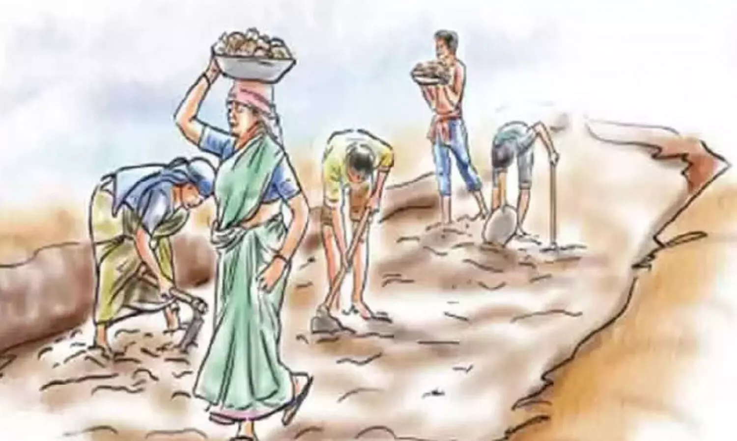 സംഘകൃഷിക്ക് നിയന്ത്രണം; തൊഴിലുറപ്പ്   തൊഴിലാളികൾക്ക് പണിയില്ല