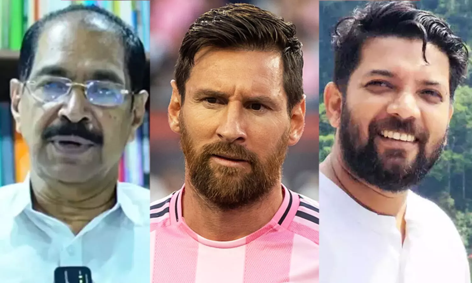 Sunny Joseph, Shafi Parambil, Messi