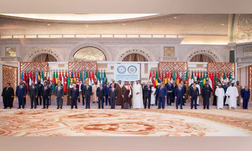 ഗ​സ്സ പി​ടി​ച്ചെ​ടു​ക്കാ​നു​ള്ള ഇ​സ്രാ​യേ​ൽ തീ​രു​മാ​നം;   അ​റ​ബ്, ഇ​സ്​​ലാ​മി​ക് മ​ന്ത്രി​ത​ല സ​മി​തി അ​പ​ല​പി​ച്ചു