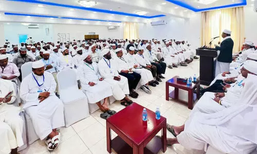 ഐ.സി.എഫ് ഉംറ സംഘത്തിന് യാത്രയയപ്പ് നൽകി