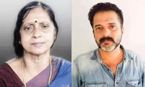 വീ​ട്ട​മ്മ​യു​ടെ മ​ര​ണം കൊ​ല​പാ​ത​കം; മ​ക​ൻ അ​റ​സ്റ്റി​ൽ