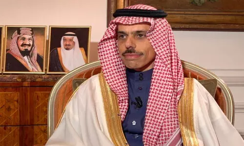 ഗ​സ്സ​യി​ൽ തു​ട​രു​ന്ന ഇ​സ്രാ​യേ​ൽ ആ​ക്ര​മ​ണം; വി​വി​ധ രാ​ജ്യ​ങ്ങ​ളി​ലെ വി​ദേ​ശ​കാ​ര്യ​ മ​ന്ത്രി​മാ​രു​മാ​യി സൗ​ദി ച​ർ​ച്ച ന​ട​ത്തി