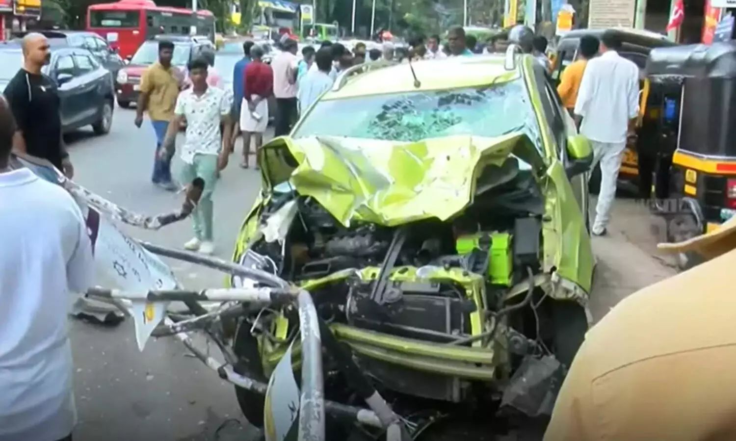 Car accident in Thiruvananthapuram