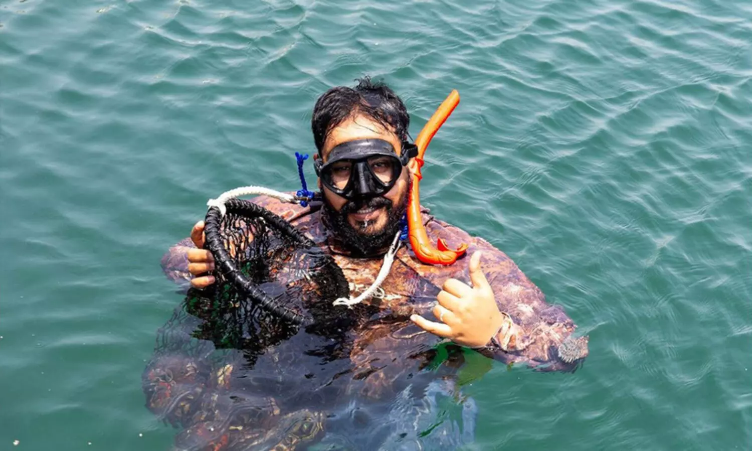 കൗതുകമുണർത്തി ബഹ്റൈൻ പേൾ ഡൈവിങ് മത്സരം