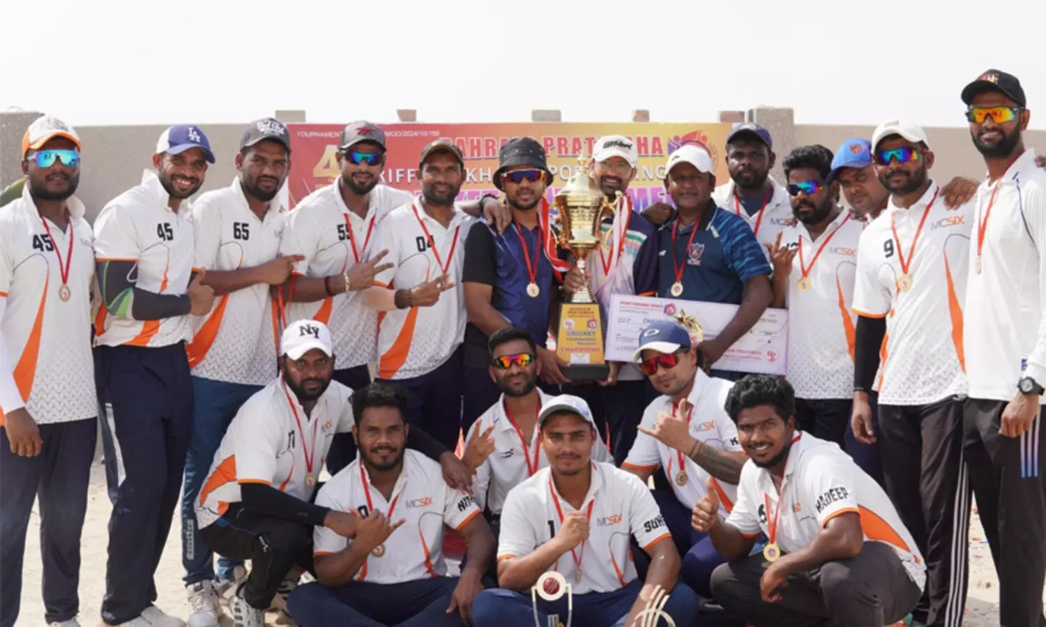 ബഹ്‌റൈൻ പ്രതിഭ ക്രിക്കറ്റ്‌ ടൂർണമെന്റ് സീസൺ 3യിൽ ചാമ്പ്യന്മാരായി എം.സി 6