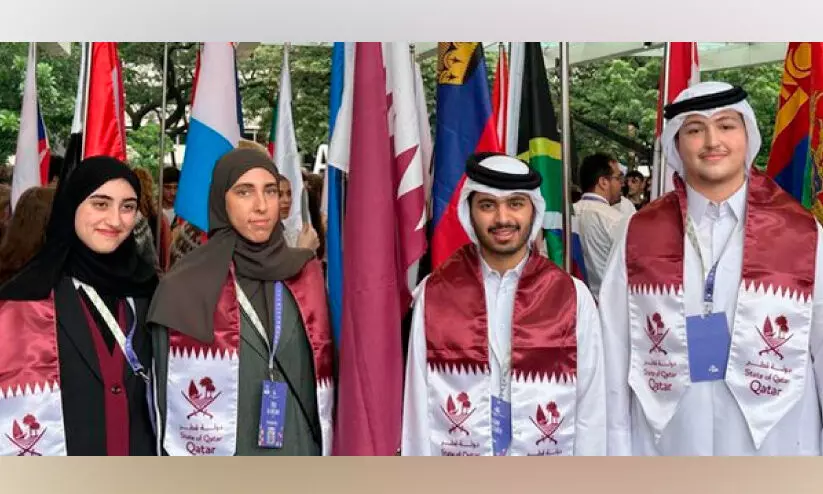 ഇന്റർനാഷനൽ ബയോളജി ഒളിമ്പ്യാഡിൽ നേട്ടവുമായി ഖത്തരി വിദ്യാർഥികൾ ഇന്റർനാഷനൽ ബയോളജി ഒളിമ്പ്യാഡിൽ നേട്ടവുമായി ഖത്തരി വിദ്യാർഥികൾ