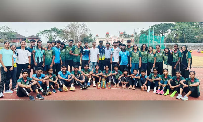 ജില്ല അത് ലറ്റിക് മീറ്റ്; കപ്പടിച്ച് വീണ്ടും കണ്ണൂർ അക്കാദമി