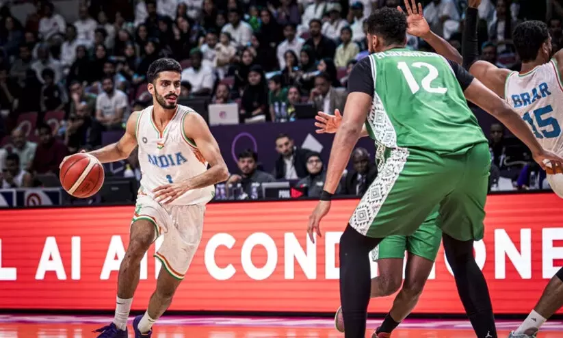 ഫിബ ഏഷ്യാ കപ്പ് ബാസ്കറ്റ്ബാൾ ചാമ്പ്യൻഷിപ്പിൽ നിന്ന് ഇന്ത്യ പുറത്തായി ഫിബ ഏഷ്യാ കപ്പ് ബാസ്കറ്റ്ബാൾ ചാമ്പ്യൻഷിപ്പിൽ നിന്ന് ഇന്ത്യ പുറത്തായി