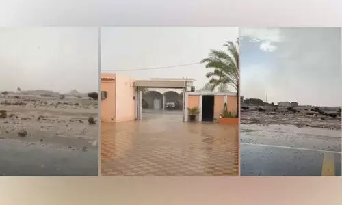 ചൂ​ടി​ന് ആ​ശ്വാ​സ​മാ​യി വേ​ന​ൽ മ​ഴ​യെ​ത്തി; വ​ട​ക്കു​പ​ടി​ഞ്ഞാ​റ​ൻ പ്ര​ദേ​ശ​ങ്ങ​ളി​ൽ ശ​ക്ത​മാ​യ കാ​റ്റും മ​ഴ​യും ല​ഭി​ച്ചു