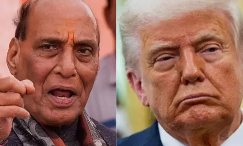 ട്രംപിനെതിരെ രാജ്‌നാഥ് സിങ്: ഇന്ത്യയുടെ വളർച്ച അംഗീകരിക്കാൻ ‘സബ്‌കെ ബോസിന്’ കഴിയുന്നില്ലെന്ന്