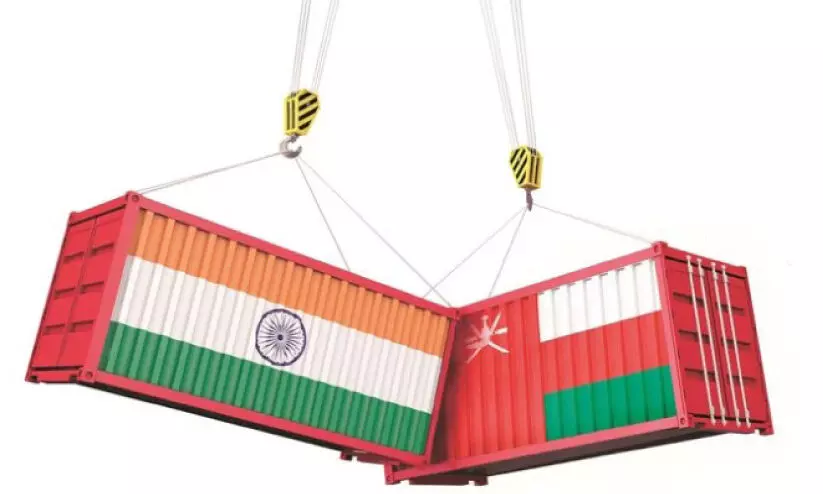 ഇ​ന്ത്യ-​ഒ​മാ​ൻ സ്വ​ത​ന്ത്ര വ്യാ​പാ​ര ക​രാ​ർ അ​ന്തി​മ​ഘ​ട്ട​ത്തി​ൽ; ച​ർ​ച്ച പൂ​ർ​ത്തി​യാ​യി