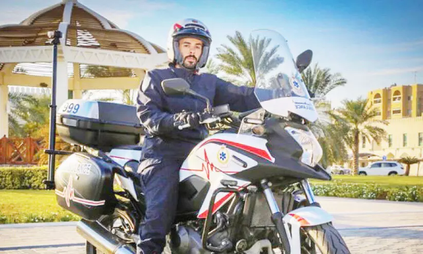 അടിയന്തര ഘട്ടങ്ങളിൽ സഹായമെത്തിക്കാൻആംബുലൻസ് മോട്ടോർ സൈക്കിൾ സേവനം വിജയകരമായി തുടരുന്നു അടിയന്തര ഘട്ടങ്ങളിൽ സഹായമെത്തിക്കാൻആംബുലൻസ് മോട്ടോർ സൈക്കിൾ സേവനം വിജയകരമായി തുടരുന്നു