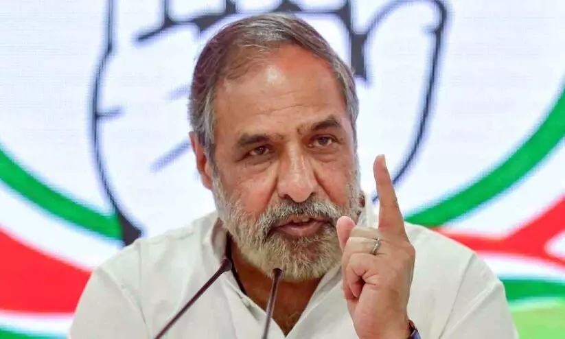 കോൺഗ്രസ് വിദേശകാര്യ വിഭാഗം ചെയർമാൻ ആനന്ദ് ശർമ രാജിവെച്ചു കോൺഗ്രസ് വിദേശകാര്യ വിഭാഗം ചെയർമാൻ ആനന്ദ് ശർമ രാജിവെച്ചു