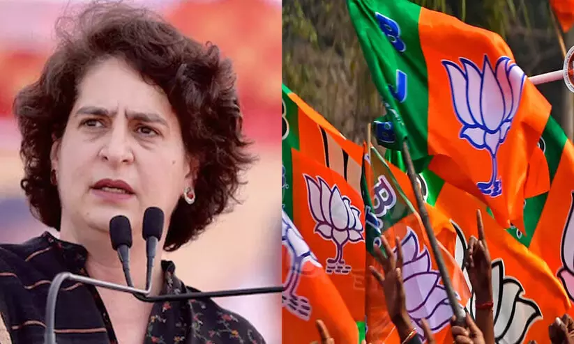 പ്രിയങ്ക ഗാന്ധിയെ കാണാനില്ല, കണ്ടെത്തി തരണം; പൊലീസിൽ പരാതിയുമായി ബി.ജെ.പി