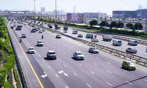 Traffic in dubai