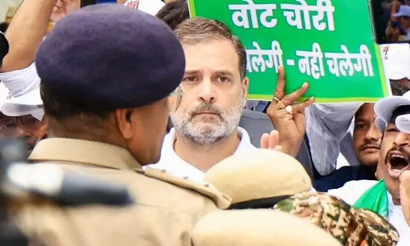 നേതാക്കളുടെ അറസ്റ്റ്: ഇന്ന് കോണ്‍ഗ്രസ് പ്രതിഷേധം; വോട്ട് കൊള്ളക്കെതിരായ ഫ്രീഡം നൈറ്റ് മാര്‍ച്ച് ആഗസ്റ്റ് 14ന്