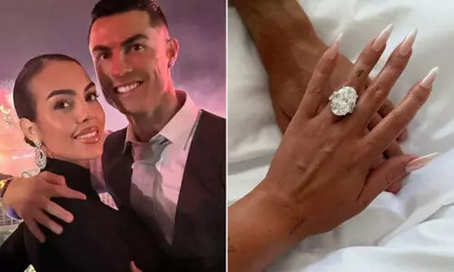 ക്രിസ്റ്റ്യാനോ റൊണാൾഡോ വിവാഹിതനാകുന്നു? വജ്രമോതിരത്തിന്‍റെ ചിത്രം പങ്കുവെച്ച് പങ്കാളി ജോർജിന