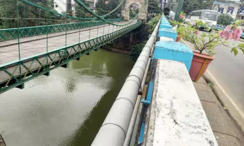 സുരക്ഷാവേലിയില്ല; പുനലൂർ പട്ടണത്തിലെ പാലങ്ങൾ ആത്മഹത്യ മുനമ്പാകുന്നു സുരക്ഷാവേലിയില്ല; പുനലൂർ പട്ടണത്തിലെ പാലങ്ങൾ ആത്മഹത്യ മുനമ്പാകുന്നു