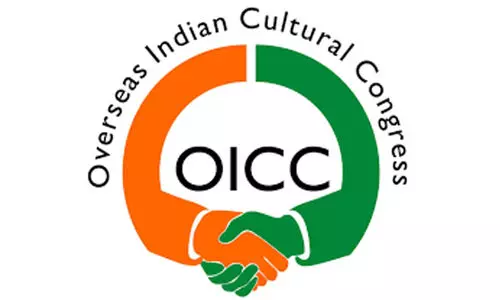 കോ​ൺ​ഗ്ര​സ് -ഇ​ന്ത്യ സ​ഖ്യ നേ​താ​ക്ക​ളു​ടെ അ​റ​സ്റ്റ്: ഒ.​ഐ.​സി.​സി ഇ​ൻ​കാ​സ് പ്ര​തി​ഷേ​ധി​ച്ചു