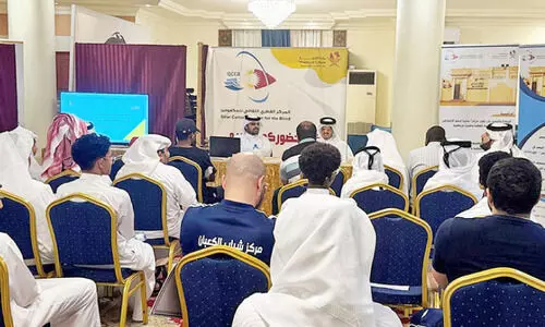 കാ​ഴ്ച​വൈ​ക​ല്യ​ത്തെ​ക്കു​റി​ച്ച അ​വ​ബോ​ധം; ക്യു.​എ​സ്.​സി.​സി.​ബി അ​ന്താ​രാ​ഷ്ട്ര യു​വ​ജ​ന ദി​നാ​ച​ര​ണം ന​ട​ത്തി