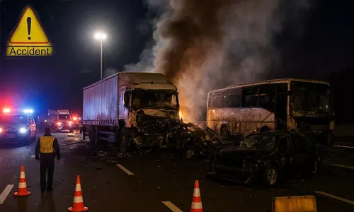 രാജസ്ഥാനിൽ പിക്കപ്പ് വാൻ കൂട്ടിയിടിച്ച് ഏഴ് കുട്ടികൾ ഉൾപ്പെടെ 11 മരണം, എട്ട് പേർക്ക് പരിക്ക്