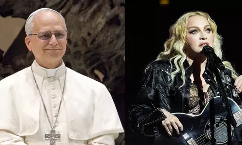 ‘മോസ്റ്റ് ​ഹോളി ഫാദർ, താങ്കൾ ദയവായി ഗസ്സയിലേക്ക് പോകൂ. അവി​ടെ താങ്കളുടെ വെളിച്ചം കുട്ടികൾക്ക് പകരൂ..’ പോപ്പിനോട് കണ്ണീരിൽ കുതിർന്ന അഭ്യർത്ഥനയുമായി പോപ് റാണി മഡോണ