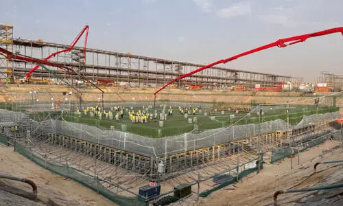 മാ​സ് കോ​ൺ​ക്രീ​റ്റ് പോ​റി​ങ്ങി​ൽ വി​സ്മ​യം തീ​ർ​ത്ത് നാസ​ർ എ​സ്. അ​ൽ​ഹാ​ജ്‌​രി കോ​ർ​പ​റേ​ഷ​ൻ