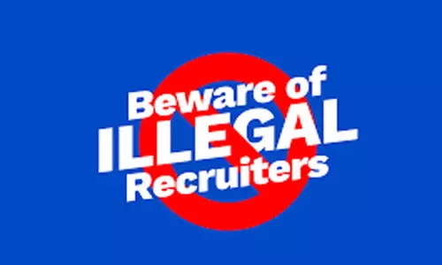 അനധികൃത റിക്രൂട്ടിങ് ഏജൻസികൾ; പൊലീസ് പരിശോധന പ്രഹസനം