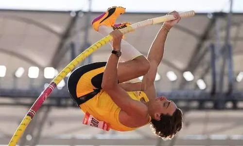 6.29 മീറ്റർ... പോൾ റെ​ക്കോഡുകൾക്കുമേൽ പറന്നുയർന്ന് ഡുപ്ലാന്റിസ് -വിഡിയോ