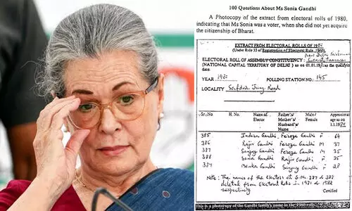 Sonia Gandhi Voters List