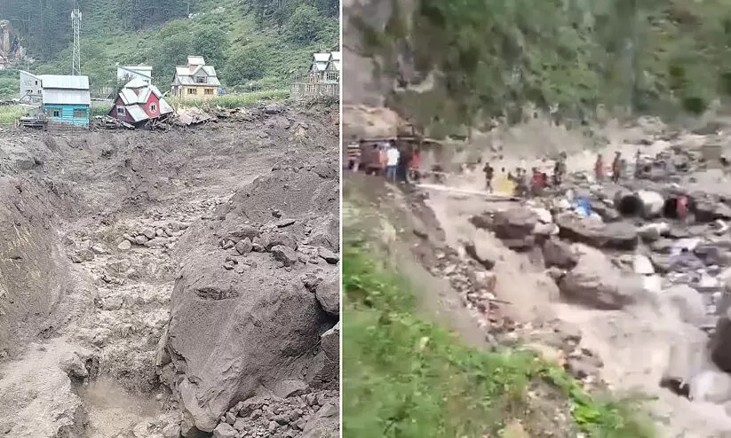 ജമ്മു കശ്മീരിൽ മേഘവിസ്ഫോടനത്തെ തുടർന്ന് മിന്നൽ പ്രളയം; 20തിലേറെ മരണം; നിരവധി പേരെ കാണാതായി ജമ്മു കശ്മീരിൽ മേഘവിസ്ഫോടനത്തെ തുടർന്ന് മിന്നൽ പ്രളയം; 20തിലേറെ മരണം; നിരവധി പേരെ കാണാതായി