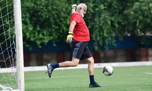 ഗോൾ വല കാത്ത് ബേബി; വൈറലായി ഫേസ്ബുക്ക് ചിത്രങ്ങൾ ഗോൾ വല കാത്ത് ബേബി; വൈറലായി ഫേസ്ബുക്ക് ചിത്രങ്ങൾ