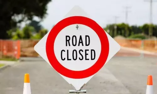 വി​വി​ധ റോ​ഡു​ക​ൾ താ​ൽ​ക്കാ​ലി​ക​മാ​യി അ​ട​ച്ചി​ടും