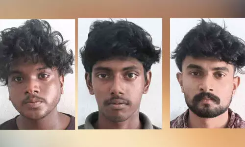 മൊബൈൽ ഷോപ്പിൽ മോഷണം: എൻജിനീയറിങ് വിദ്യാർഥി ഉൾപ്പെടെ മൂന്നുപേർ പിടിയിൽ