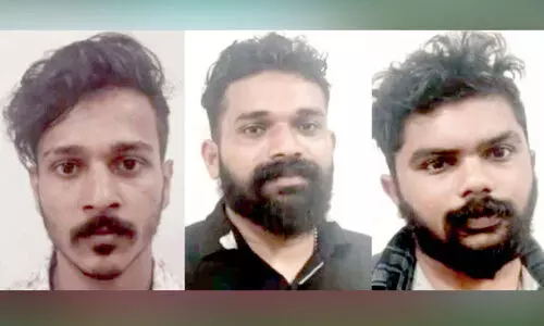 യുവാവിനെ ആക്രമിച്ച് ഫോണും വാച്ചും കവർന്ന കേസിൽ മൂന്നുപേർ അറസ്റ്റിൽ