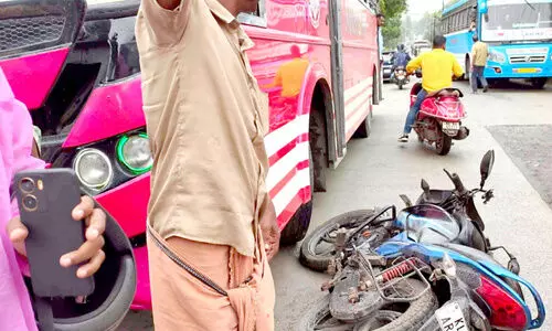 സ്വകാര്യ ലിമിറ്റഡ് സ്റ്റോപ് ബസുകളുടെ അമിതവേഗം;   അപകടങ്ങൾ തുടർക്കഥ