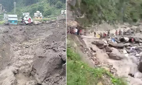 ജമ്മു കശ്മീരിൽ മേഘവിസ്ഫോടനത്തെ തുടർന്ന് മിന്നൽ പ്രളയം; 20തിലേറെ മരണം; നിരവധി പേരെ കാണാതായി ജമ്മു കശ്മീരിൽ മേഘവിസ്ഫോടനത്തെ തുടർന്ന് മിന്നൽ പ്രളയം; 20തിലേറെ മരണം; നിരവധി പേരെ കാണാതായി