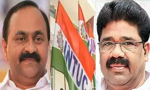 ‘ഇത് ഐ.എൻ.ടി.യു.സിയുടെ പരിപാടിയാണ്, മറ്റാളുകളെ കോലം കെട്ടിയിരുത്തേണ്ട വേദിയല്ല, തുമ്മിയാൽ തെറിക്കുന്ന മൂക്കാണെങ്കിൽ അത് തെറിക്കട്ടെ’; പ്രതിപക്ഷ നേതാവ് വിട്ടുനിന്നതിൽ കോൺഗ്രസ് നേതൃത്വത്തിനെതിരെ ഐ.എൻ.ടി.യു.സി