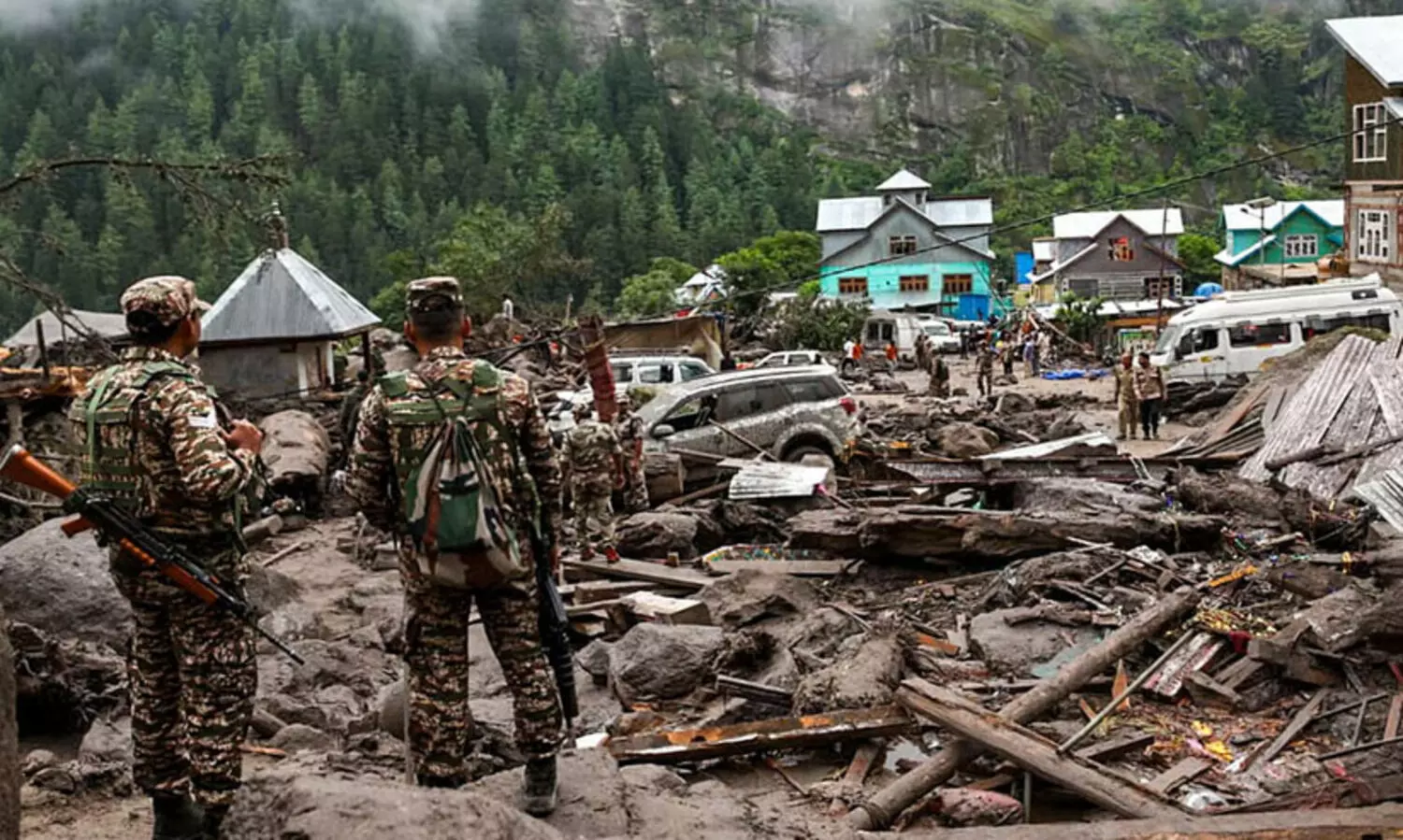 ജമ്മു കശ്മീർ മേഘവിസ്ഫോടനം: മരണസംഖ്യ   60 ആയി; 100 ലധികം പേർക്ക് പരിക്ക്