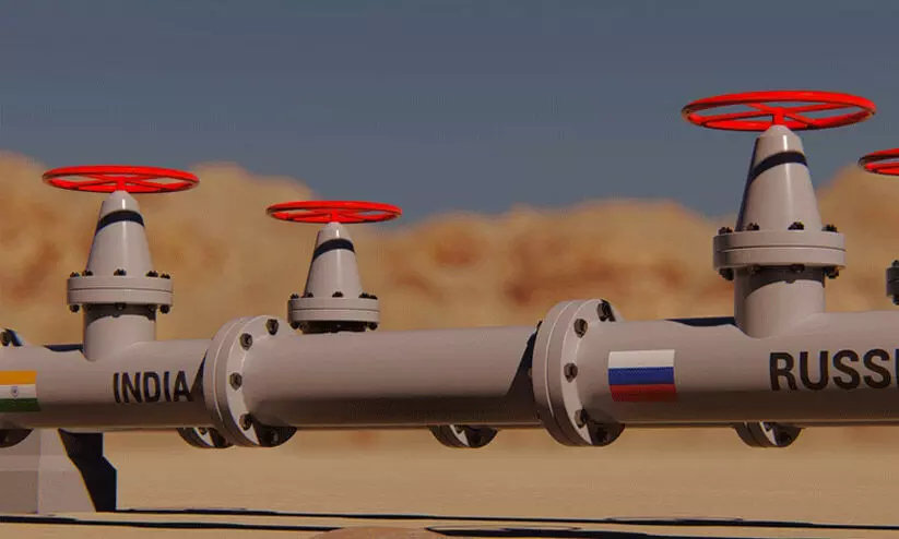 കച്ചവടം പതിവുപോലെ: തീരുവ ഭീഷണി ബാധിക്കാതെ റഷ്യയിൽ നിന്നുള്ള എണ്ണ ഇറക്കുമതി കച്ചവടം പതിവുപോലെ: തീരുവ ഭീഷണി ബാധിക്കാതെ റഷ്യയിൽ നിന്നുള്ള എണ്ണ ഇറക്കുമതി