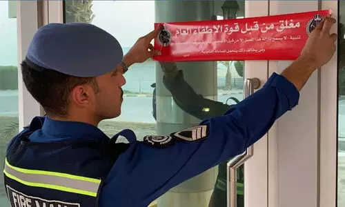 അ​ഗ്നി​സു​ര​ക്ഷ നി​യ​മ ലം​ഘ​നം; ഫ​ഹാ​ഹീലി​ൽ സ്ഥാ​പ​ന​ങ്ങ​ൾ പൂ​ട്ടി​ച്ചു