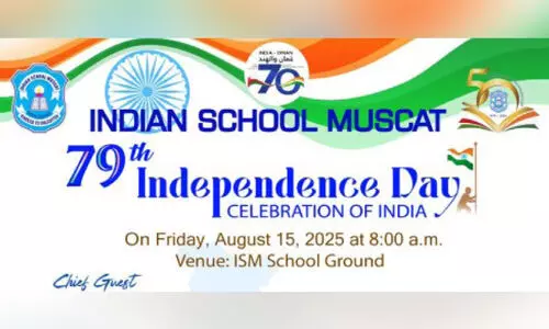 മ​സ്‌​ക​ത്ത് ഇ​ന്ത്യ​ന്‍ സ്‌​കൂ​ളി​ല്‍ അം​ബാ​സ​ഡ​ർ മു​ഖ്യാ​തി​ഥി