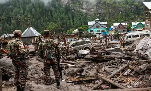 ജമ്മു കശ്മീർ മേഘവിസ്ഫോടനം: മരണസംഖ്യ   60 ആയി; 100 ലധികം പേർക്ക് പരിക്ക്