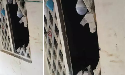 ക്ഷേത്രത്തിലെ ഓട്ടുപകരണങ്ങൾ മോഷ്ടിച്ചു ക്ഷേത്രത്തിലെ ഓട്ടുപകരണങ്ങൾ മോഷ്ടിച്ചു