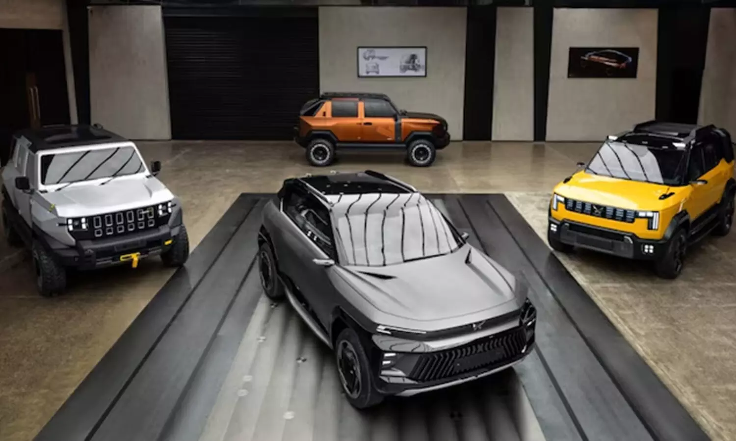 Mahindras four new concepts