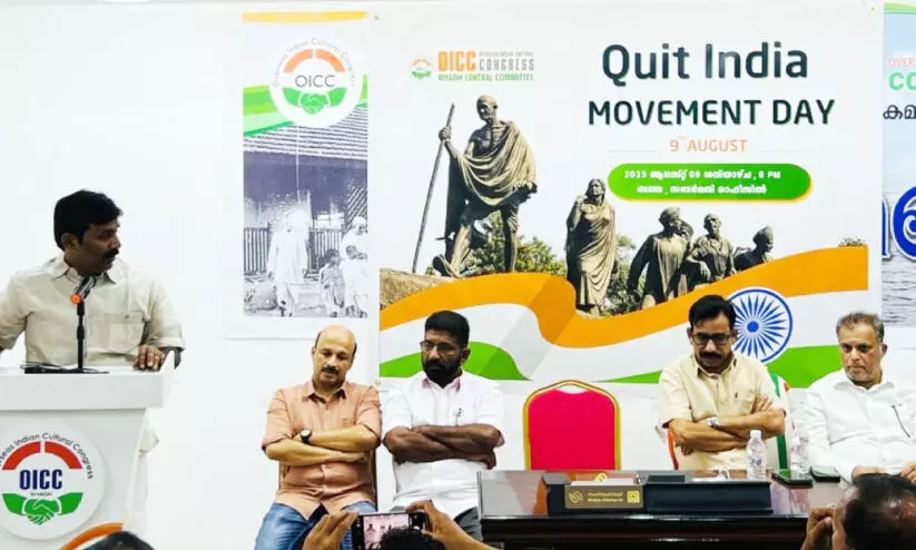 ക്വി​റ്റ് ഇ​ന്ത്യ​യു​ടെ സ​ന്ദേ​ശം ഇ​ന്നും പ്ര​സ​ക്തം -ആ​ദം മു​ൽ​സി