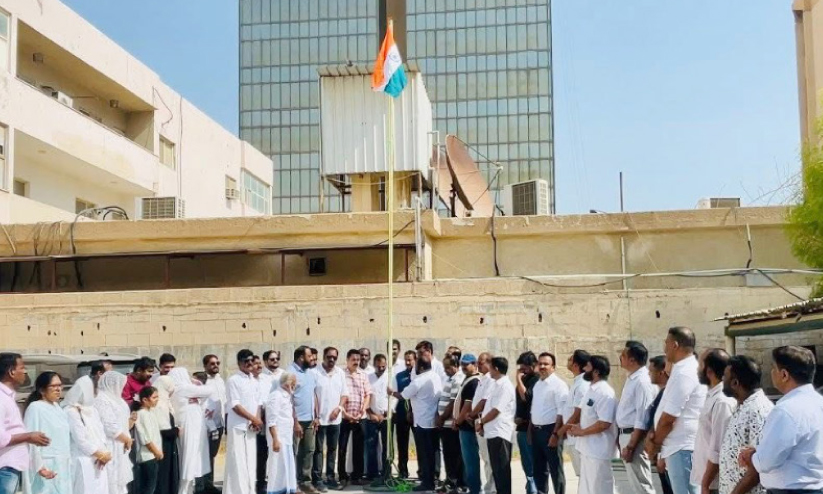 ദ​മ്മാം ഒ.​ഐ.​സി.​സി സ്വാ​ത​ന്ത്ര്യദി​നാ​ഘോ​ഷം