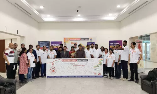 ബി.​ഡി.​കെ കു​വൈ​ത്ത് ര​ക്ത​ദാ​ന ക്യാ​മ്പ് സം​ഘ​ടി​പ്പി​ച്ചു