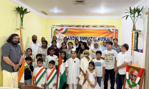 ഗാ​ന്ധിസ്മൃ​തി കു​വൈ​ത്ത് സ്വാ​ത​ന്ത്ര്യ​ദി​നാ​ഘോ​ഷം